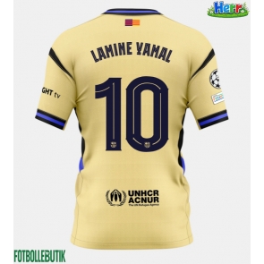 Barcelona Lamine Yamal #10 Bortatröja 2025-26 Kortärmad